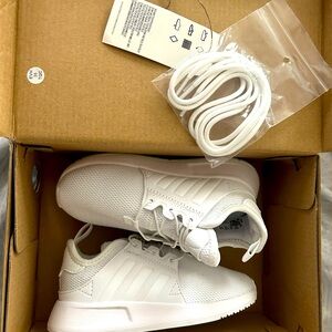 White toddler Adidas